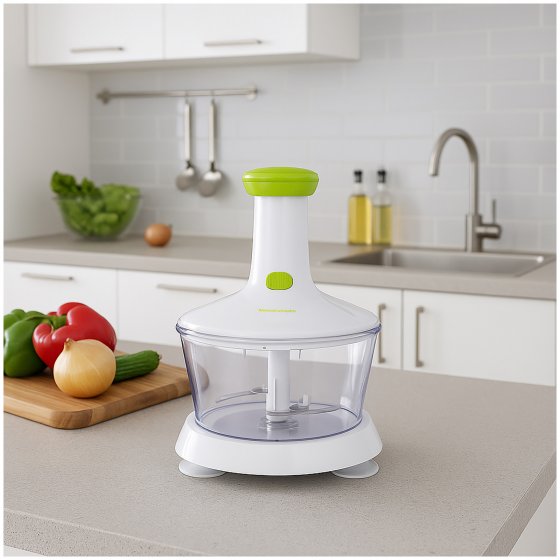 Mechanischer Gemüseschneider vielseitiger Zerkleinerer 