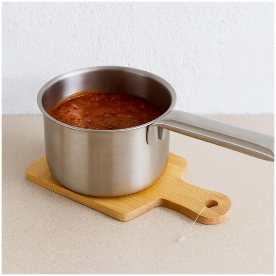 Praktischer Topfuntersetzer aus hochwertigem Bambus 