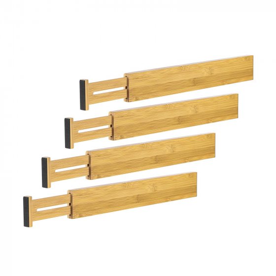 Schubladenzubehör Schubladenteiler 4er-Set