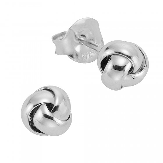 Ohrstecker 925 Silber rhodiniert 