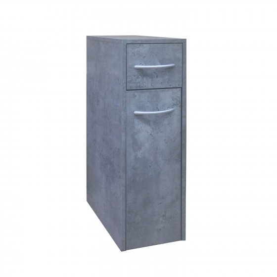 Mehrzweckschrank schmal Thekla Beton