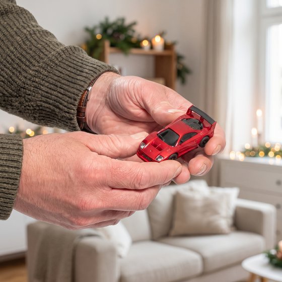 F40 mit Fernbedienung (rot) 