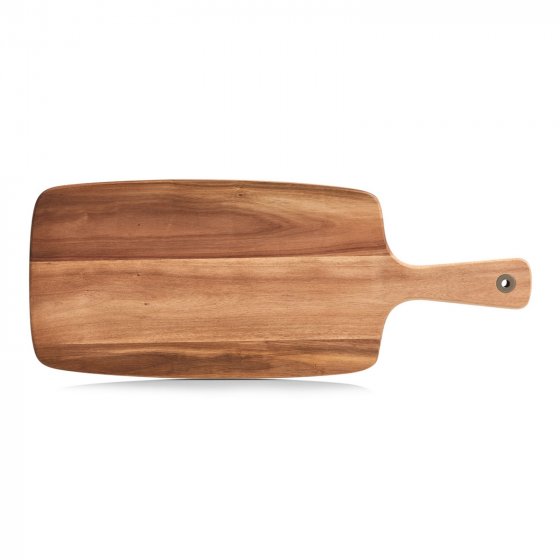 Schneidebrett 52 x 20,5 cm mit Griff Akazie 