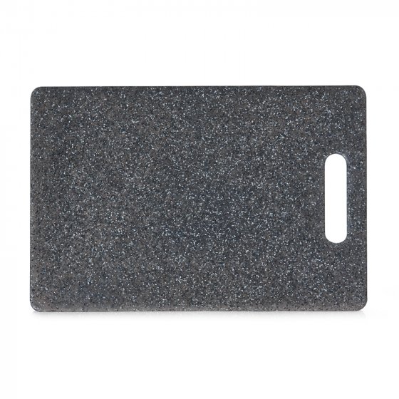 Schneidbrett 30 x 20 cm Granitoptik Anthrazit 