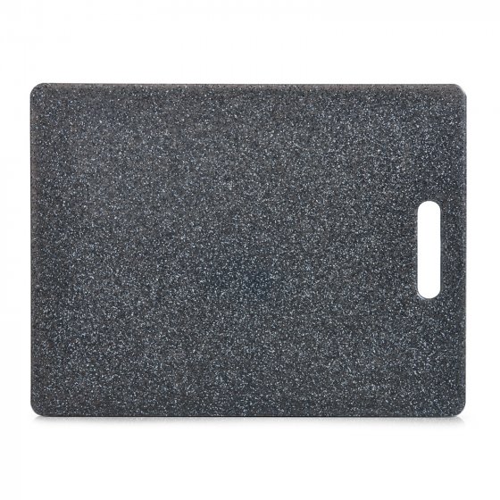 Schneidbrett 36,5 x 27,5 cm Granitoptik Anthrazit 