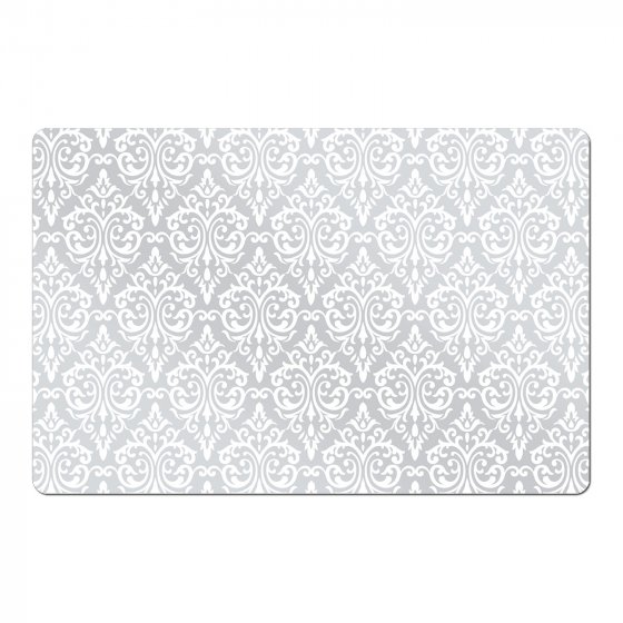 Platzmatte Rechteckig Vintage Weiß 