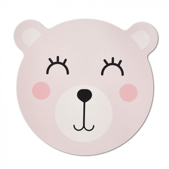 Platzmatte Bär Rosa 