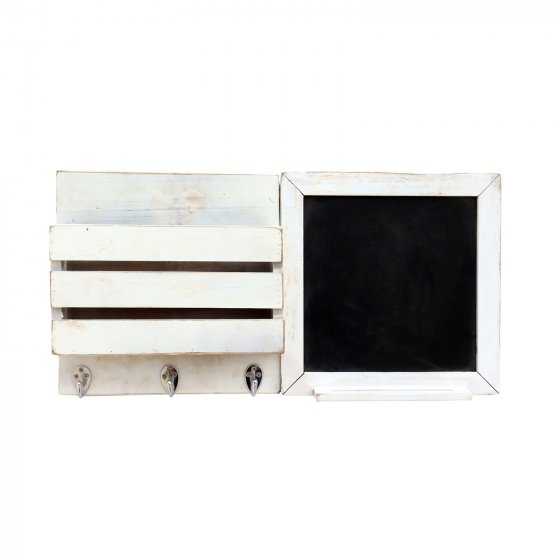 Wandorganizer mit Tafel Weiß Lino 