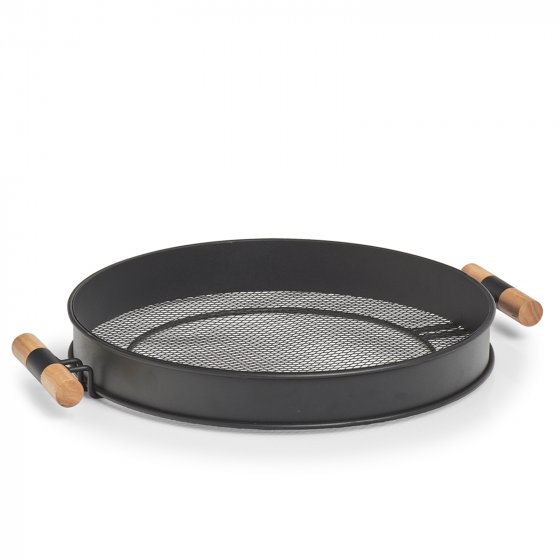 Serviertablett Metall 