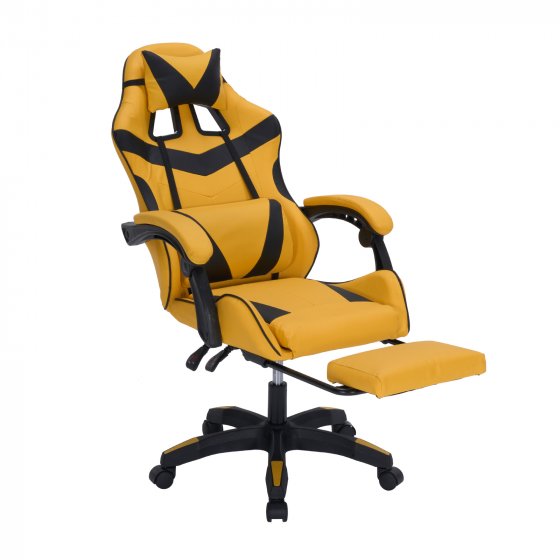 Gaming Stuhl Krit Eco Gelb-Schwarz