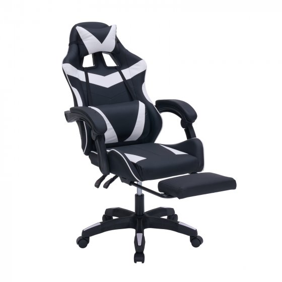 Gaming Stuhl Krit Eco Schwarz-Weiß
