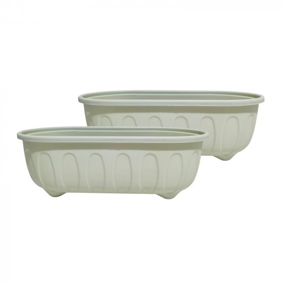 Blumenkasten Nessa Pastell 2er-Set