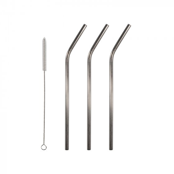 Trinkhalme wiederverwendbar 3er Set 