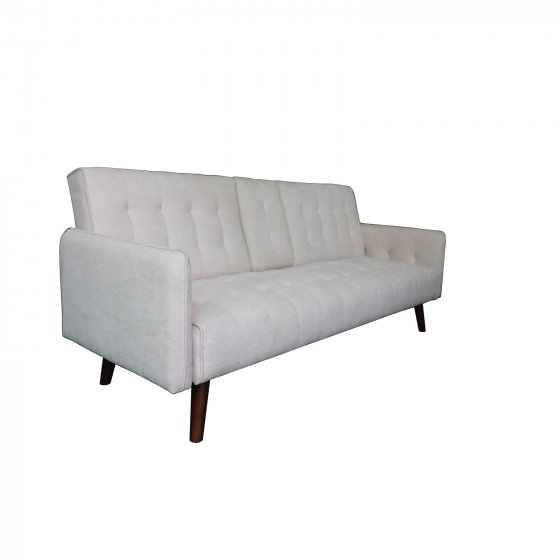 Sofa mit Knopfsteppung Elouisa Grau