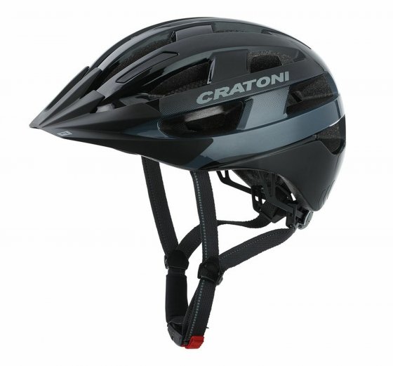 City Fahrradhelm Velo-X schwarz glanz 