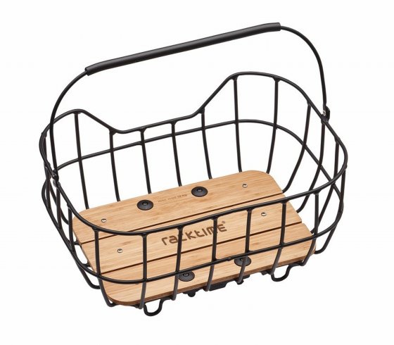 System Korb Racktime Baskit Breeze, inkl. SnapitAdapter schwarz