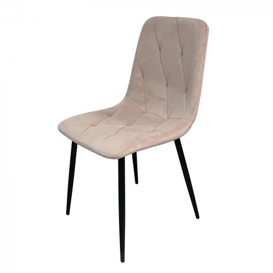 Esszimmerstuhl Mesa Eco Samt Rosa 