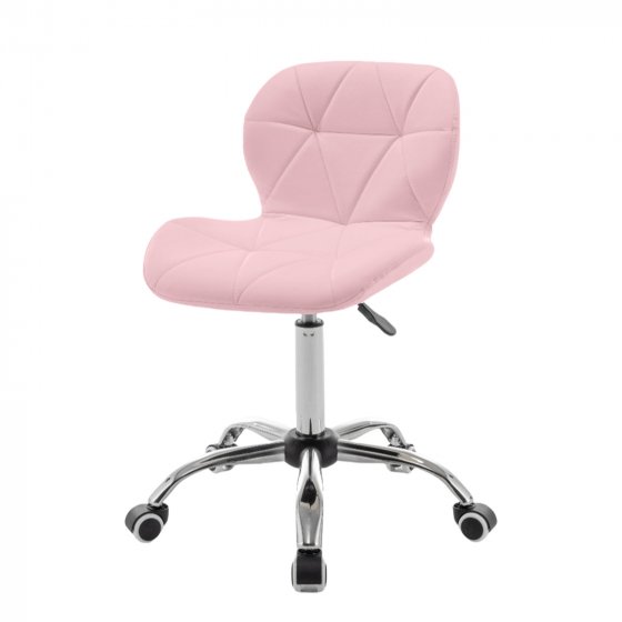 Schreibtischstuhl Neville Kunstleder Rosa