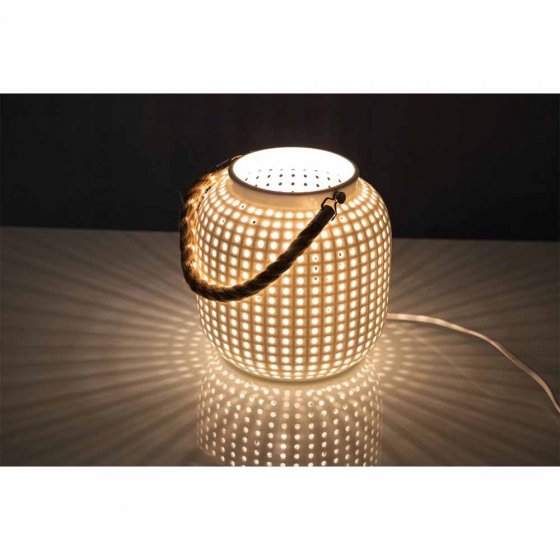 Keramik-Tischlampe „Bola“ 