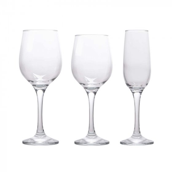 12-teiliges Stielgläser-Set