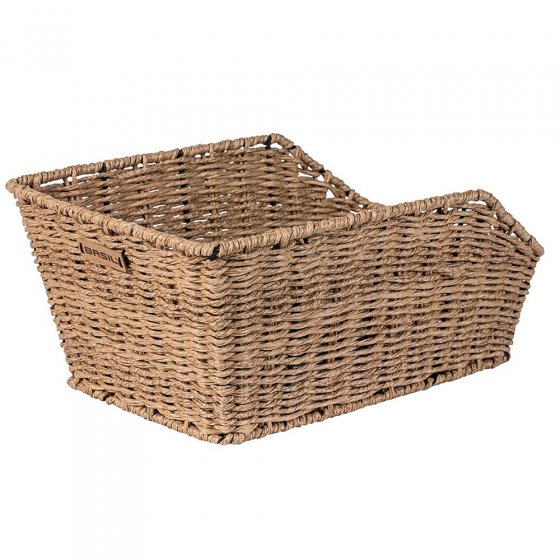 Hinterradkorb im Rattan-Look 