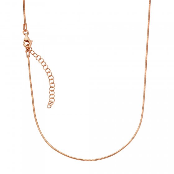 Collier 925/- Sterling Silber rotvergoldet 42+5cm 