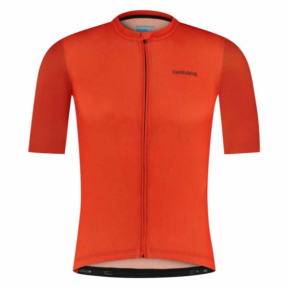 Herren Radshirt, kurzarm, rot 