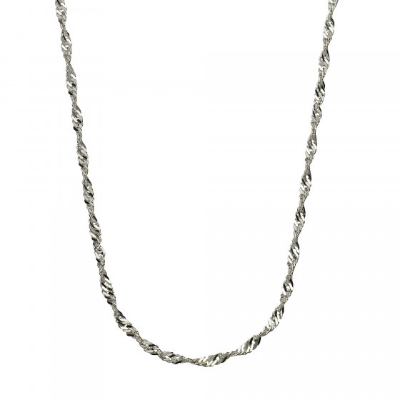 Halskette Silber 925 Singapurkette 45cm lang 