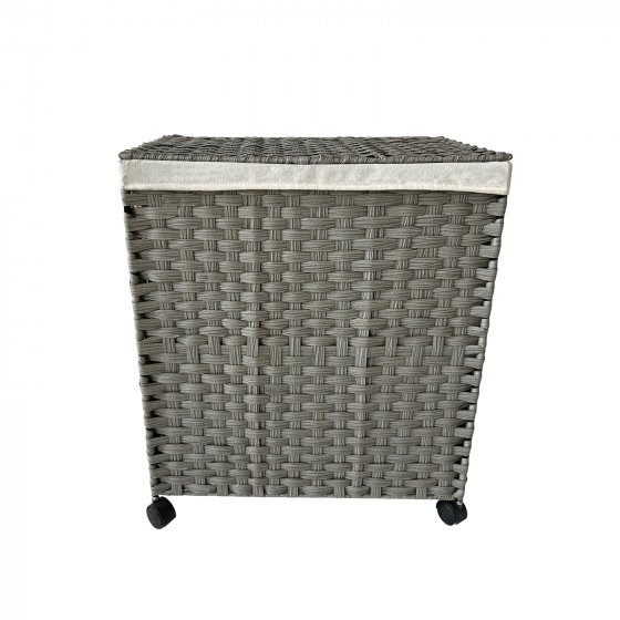 Wäschesammler 108 Liter Briena Grau 