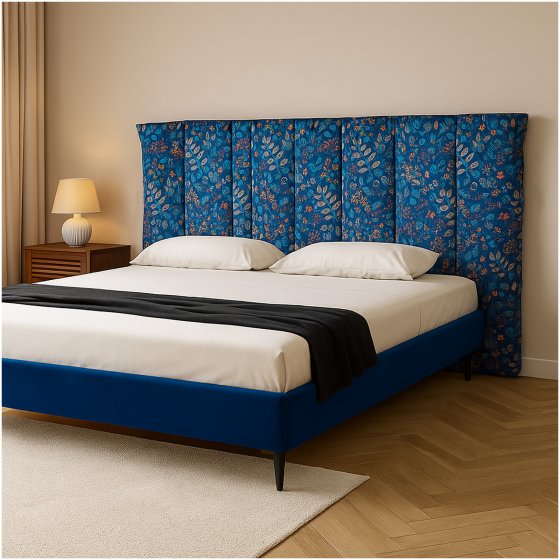 Doppelbett Blue Fantasy 180 x 200 cm Exklusives Design trifft Komfort 