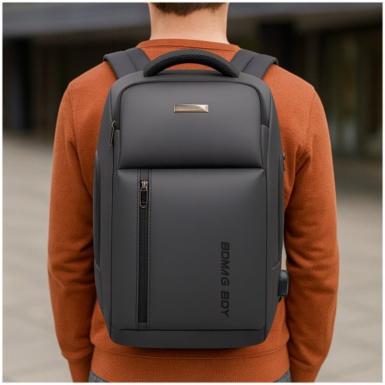Moderner City-Rucksack für Damen und Herren Tabletrucksack wasserabweisend u.elegant 