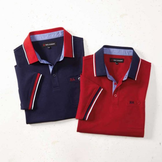 Piqué-Poloshirt 3XL (64/66) | Rot