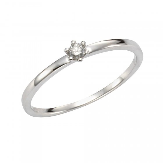 Ring Gold 750 mit Brillant 0,07ct. 