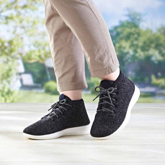 Woll-Sneaker, knöchelhoch