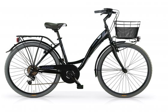 Citybike Agorà 26 Zoll Schwarz 