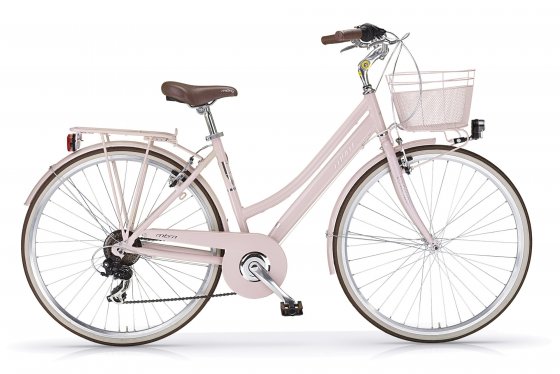Trekkingbike New Boulevard Woman 28" 18-Gang Rosa 
