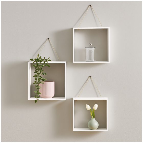 Wandregal 3er Set Viola