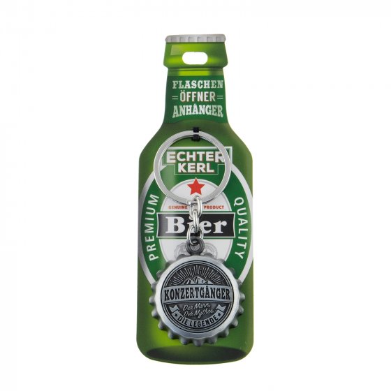 Echter Kerl Flaschenöffner Konzertgänger 