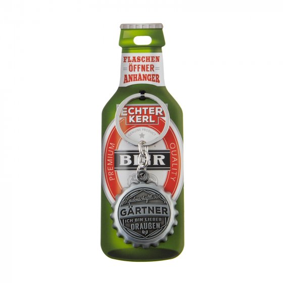 Echter Kerl Flaschenöffner Gärtner 