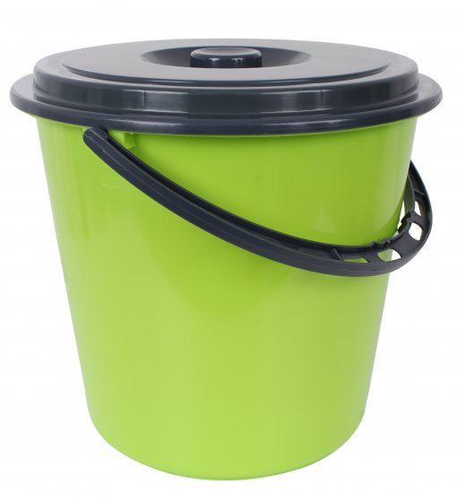 Eimer 1 Stück mit Deckel Haushaltseimer 