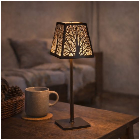 LED Tischlampe mit Touchfunktion Baum 