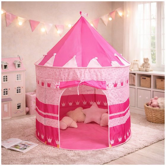 Prinzessinnen Spielzelt Rosa 