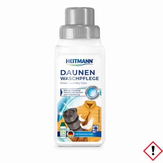 Heitmann Daunen Waschpflege Feinwaschmittel mit Lanolin 250ml 