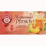 Teekanne Mediterraner Pfirsich süß und fruchtig 20 Teebeutel 50g 