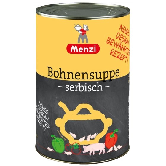 Menzi Serbische Bohnensuppe 
