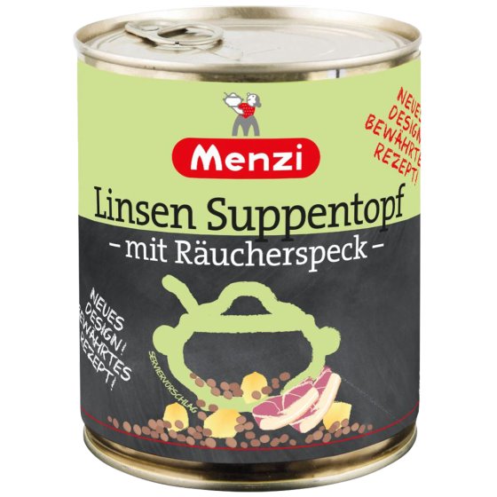 Tafelfertiger Eintopf Linsen 