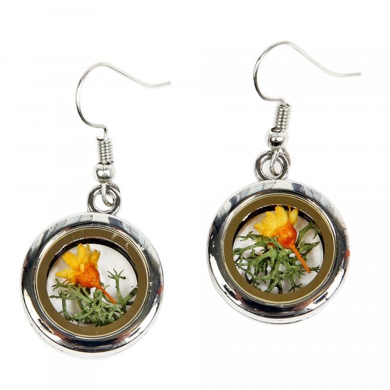 Ohrhänger Edelstahl Blume 