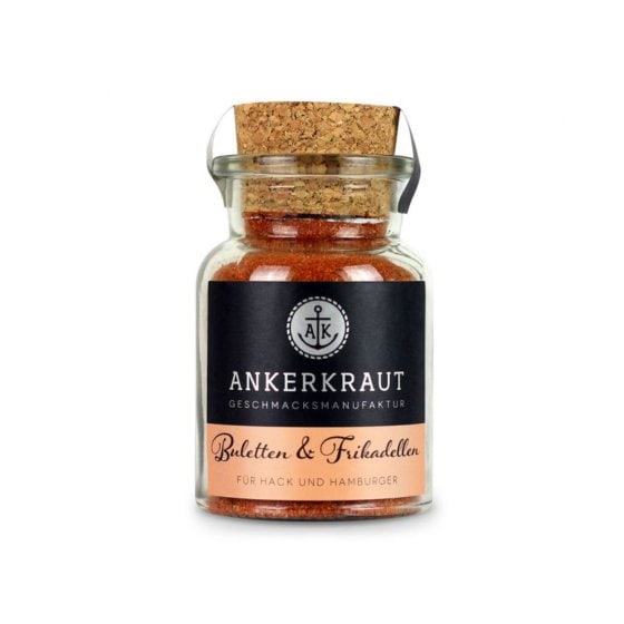Ankerkraut Buletten und Frikadellen Gewürzmischung im Korkenglas 100g 