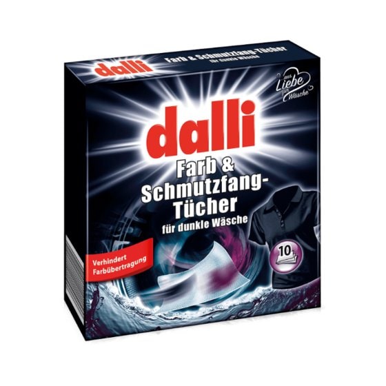 Dalli Tücher spez. für dunkle Wäsche 
