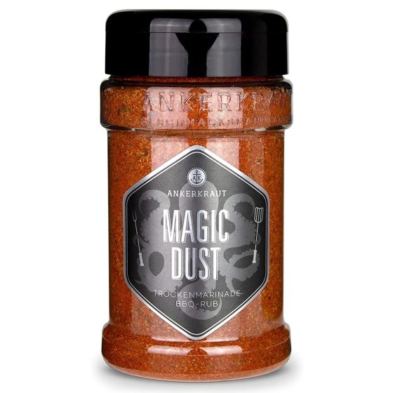 Ankerkraut Magic Dust BBQ Rub Trockenmarinade für Fleisch 230g 